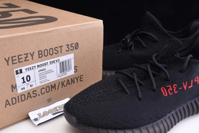 V2 350 Adidas Black Yeezy Red CP9652 Boost 1102